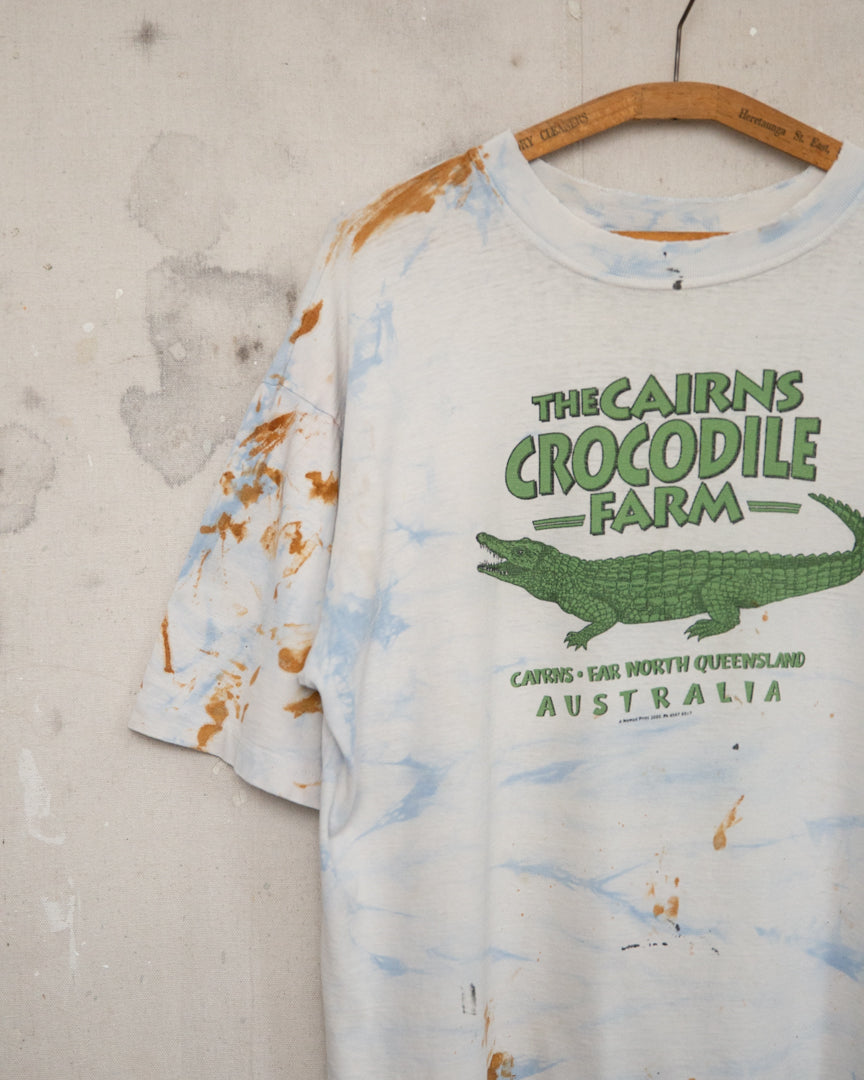 1990S Well Worn Crocodile Farm Tee - XL