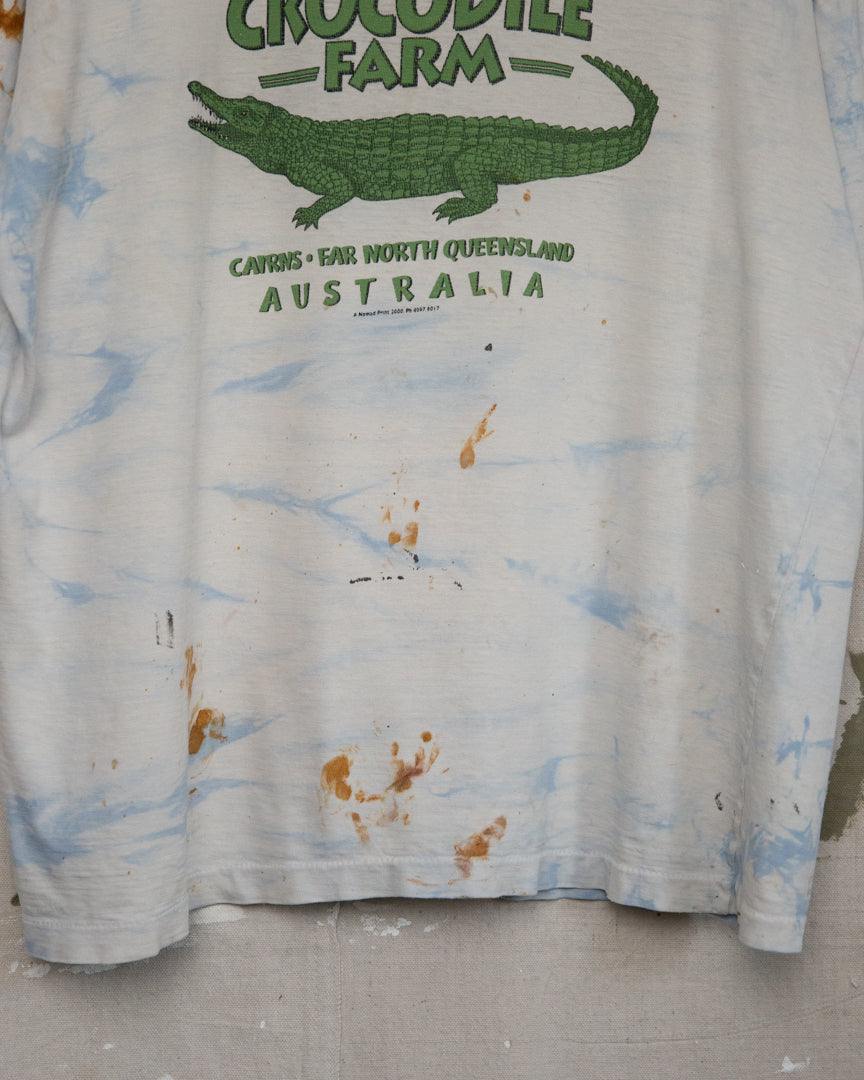 1990S Well Worn Crocodile Farm Tee - XL