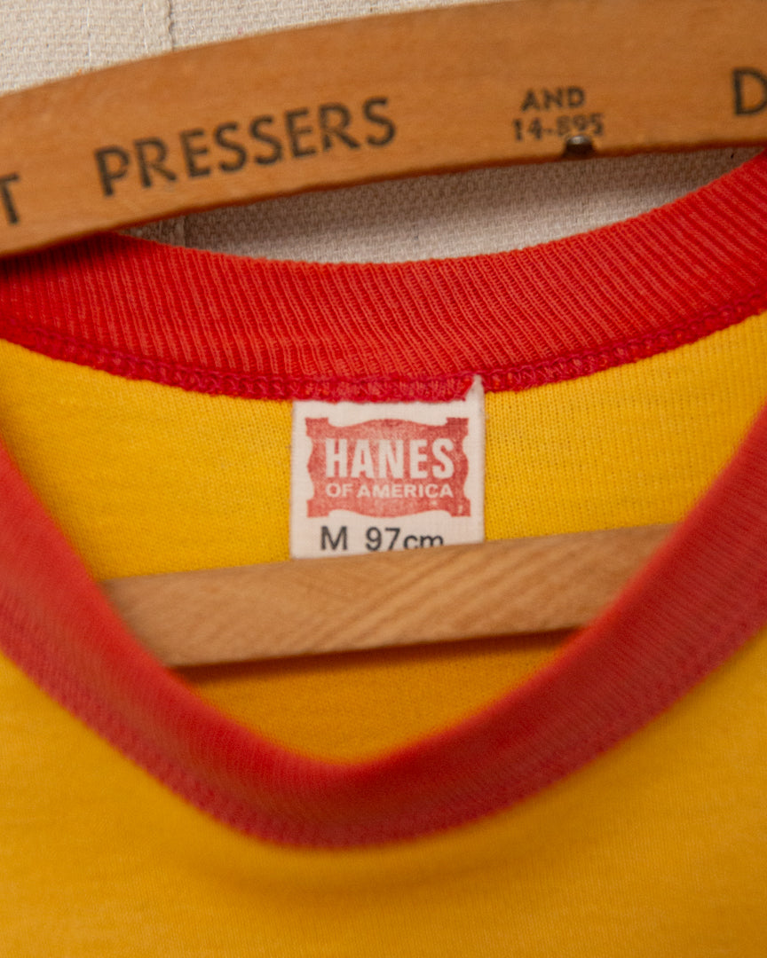 1970S Radio 2ZB Ringer Tee - M
