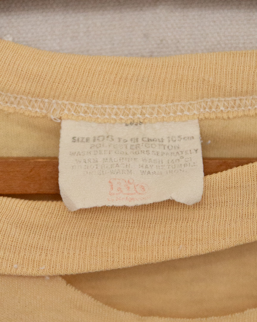 1980S Well Worn Raglan Tee - M