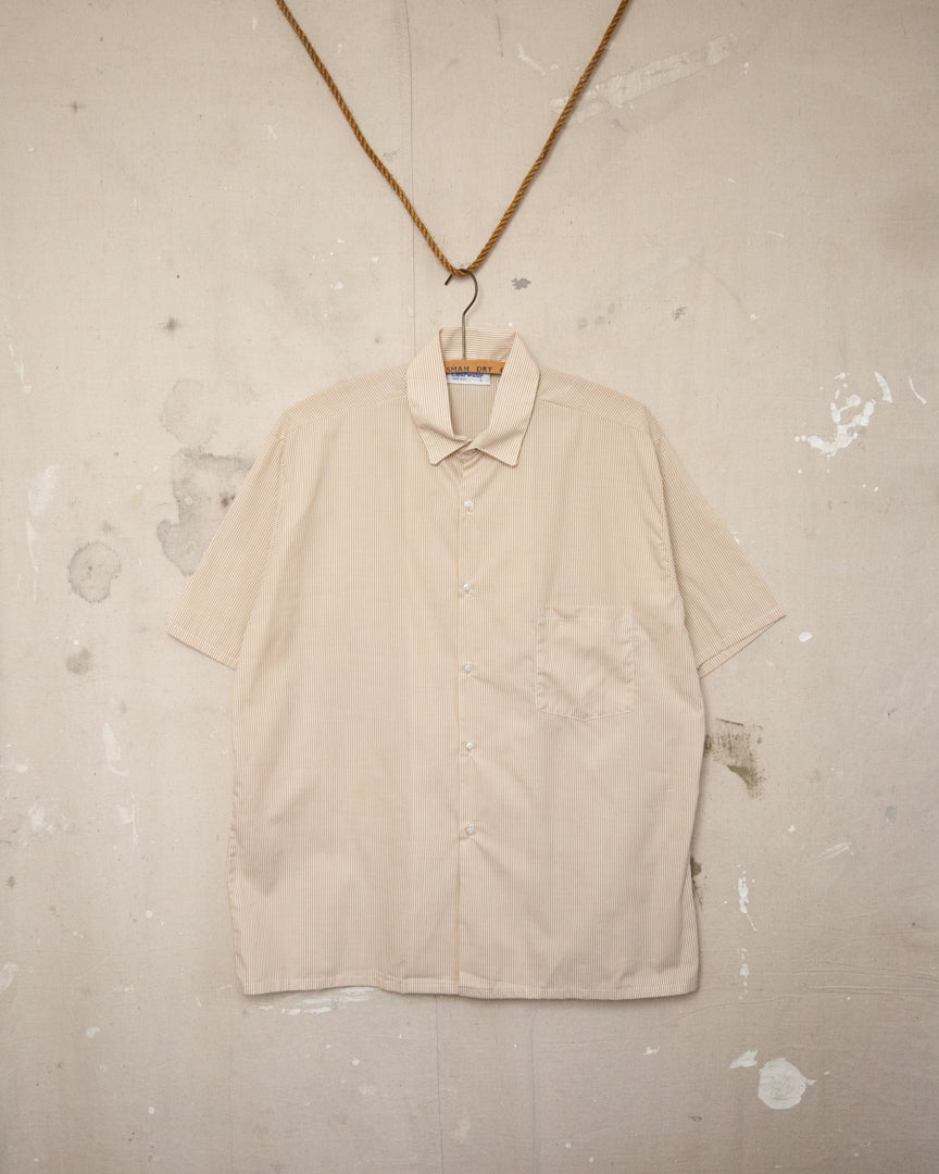 1980S Clearwater Striped Shirt - L