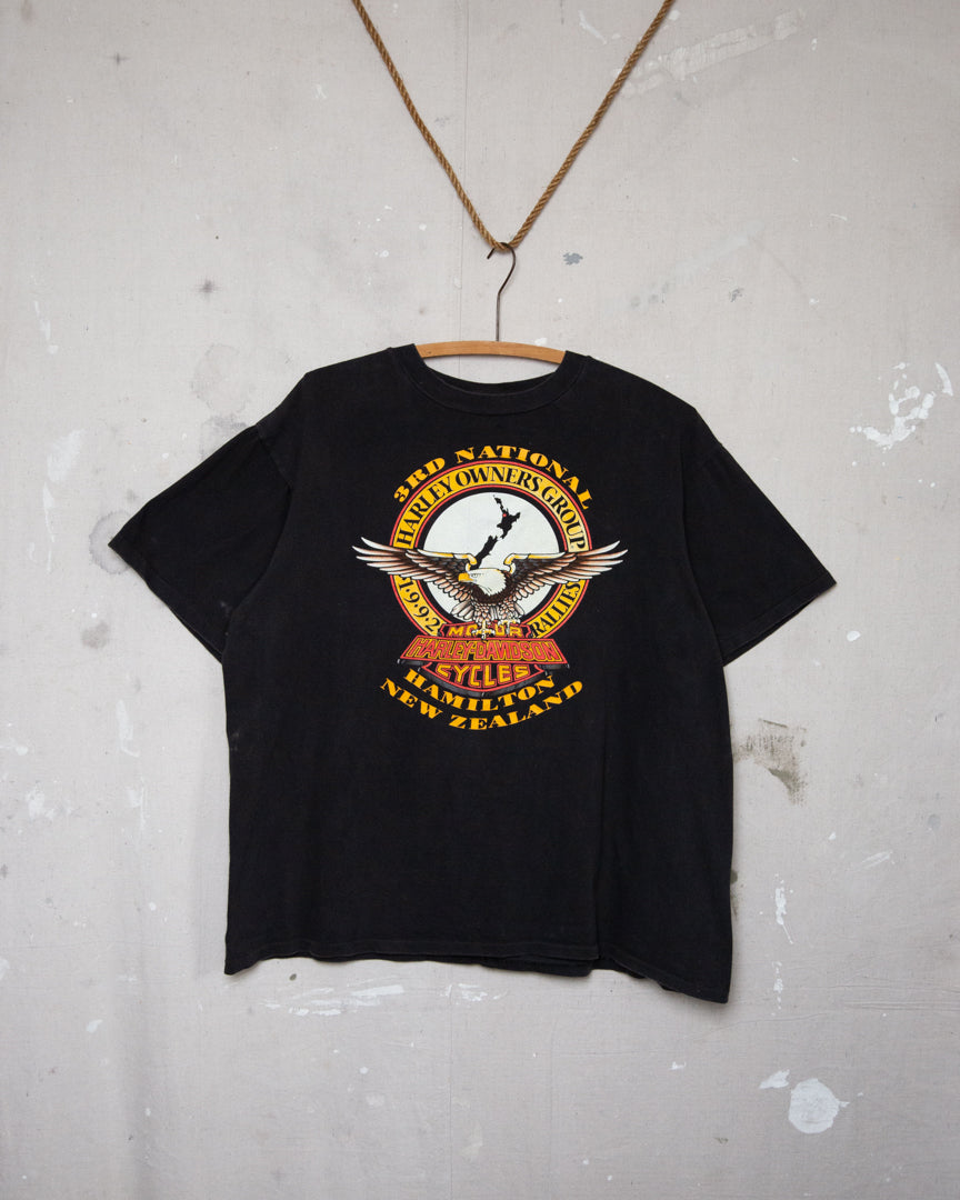 1992 Hamilton Harley Davidson Tee - L