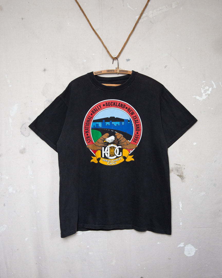 1994 Auckland Harley Davidson Tee - L
