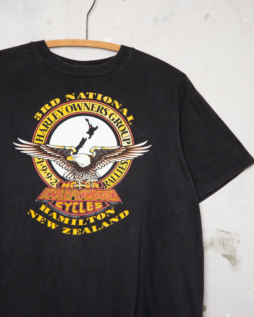 1992 Hamilton Harley Davidson Tee - L