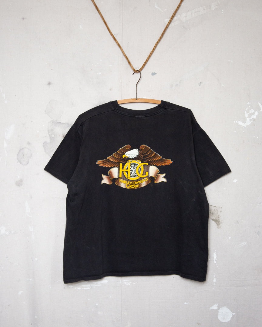 1992 Hamilton Harley Davidson Tee - L