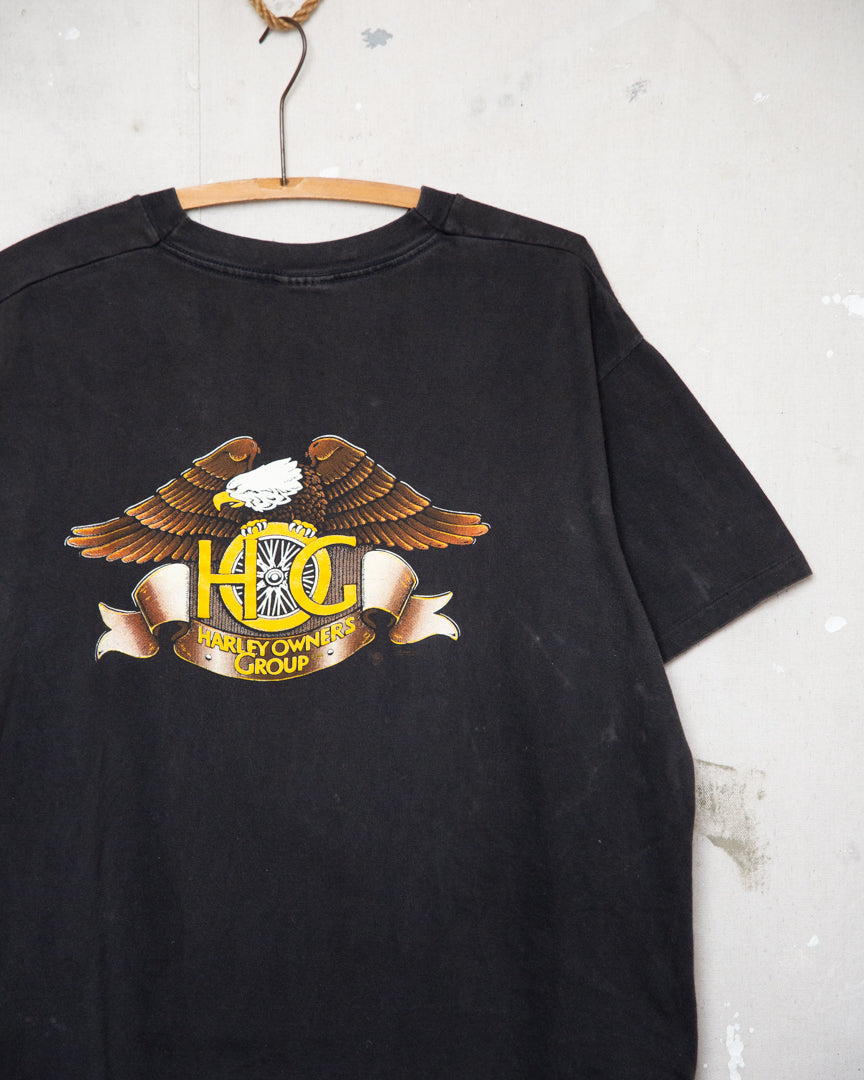 1992 Hamilton Harley Davidson Tee - L