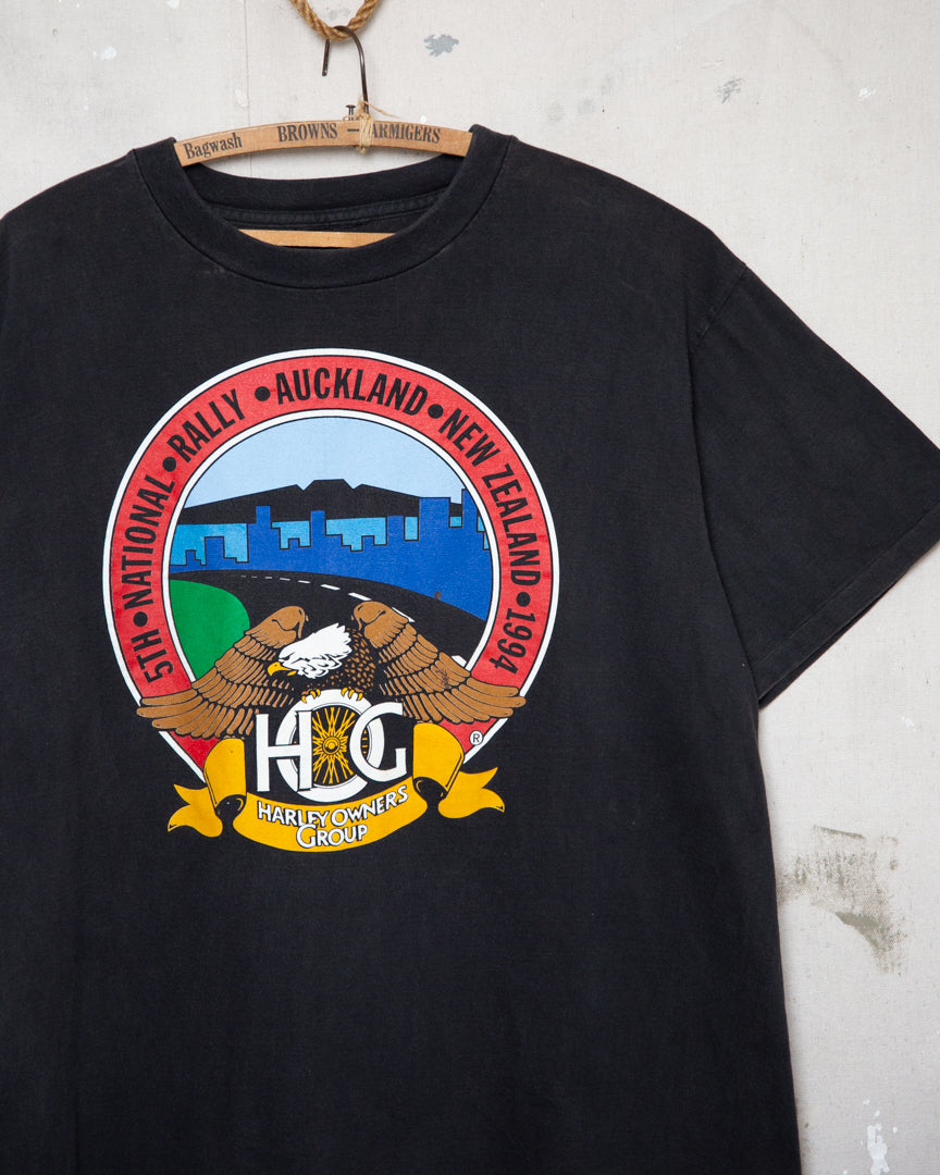 1994 Auckland Harley Davidson Tee - L