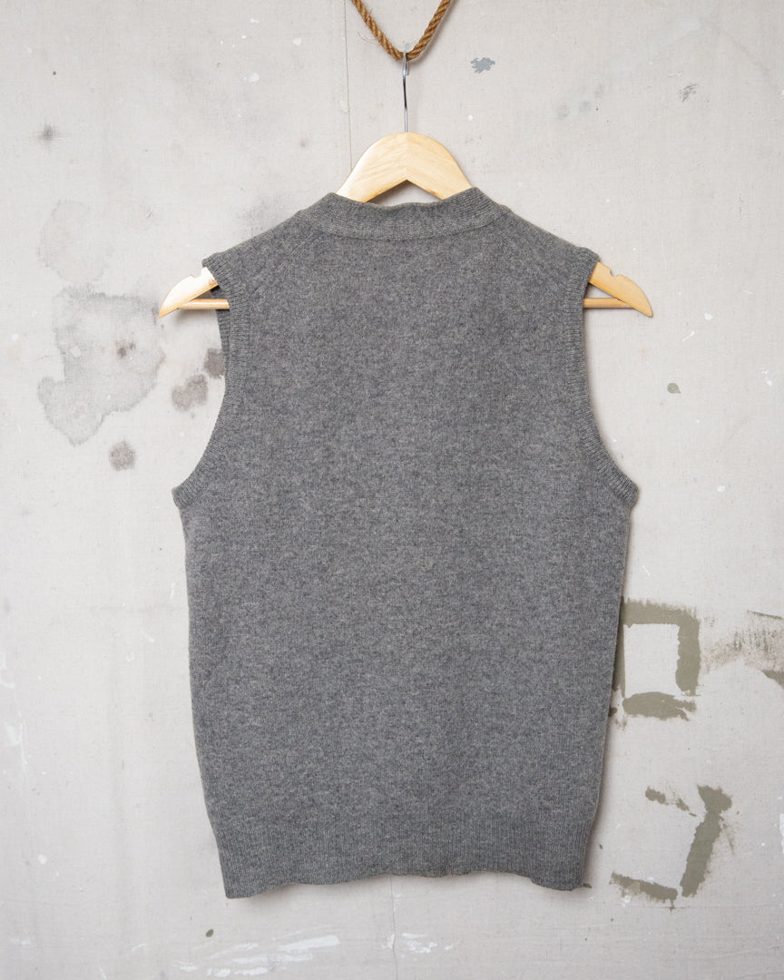 1980S Well Worn Knit Vest - SM