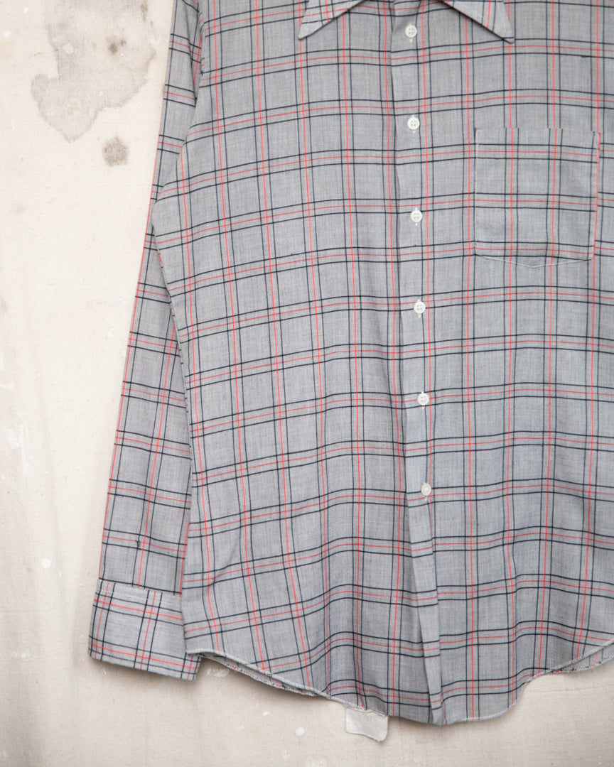 1970S Manhattan Dagger Collar Shirt - M