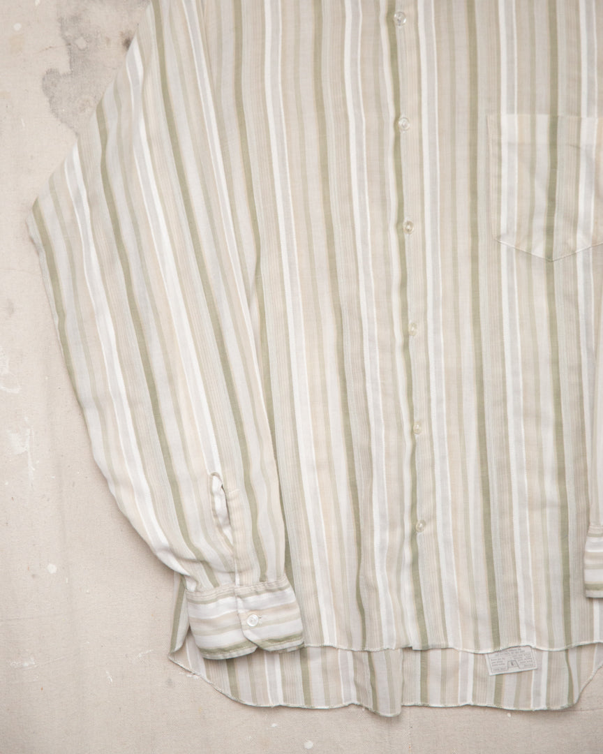 1970S Summit Striped Shirt - M