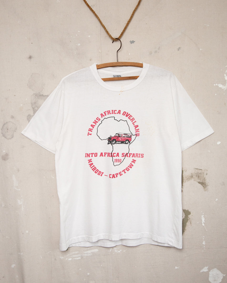1990S Well Worn Overland Safari Tee - L