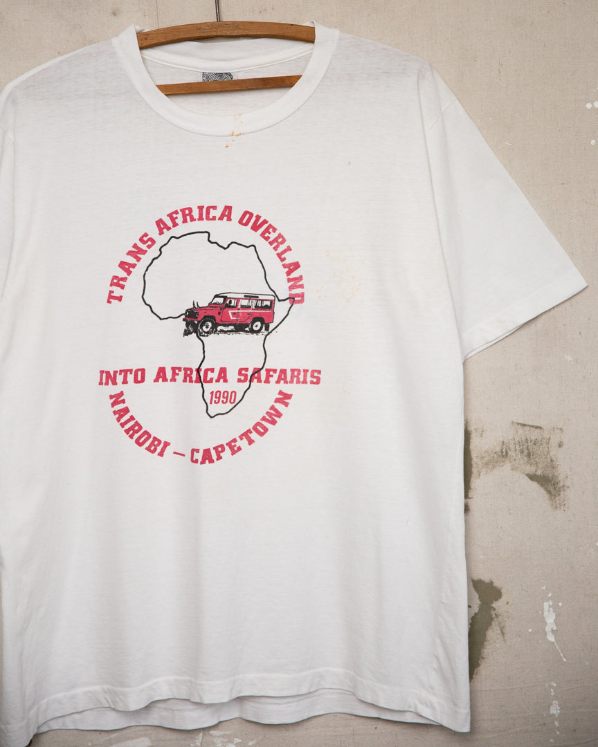 1990S Well Worn Overland Safari Tee - L