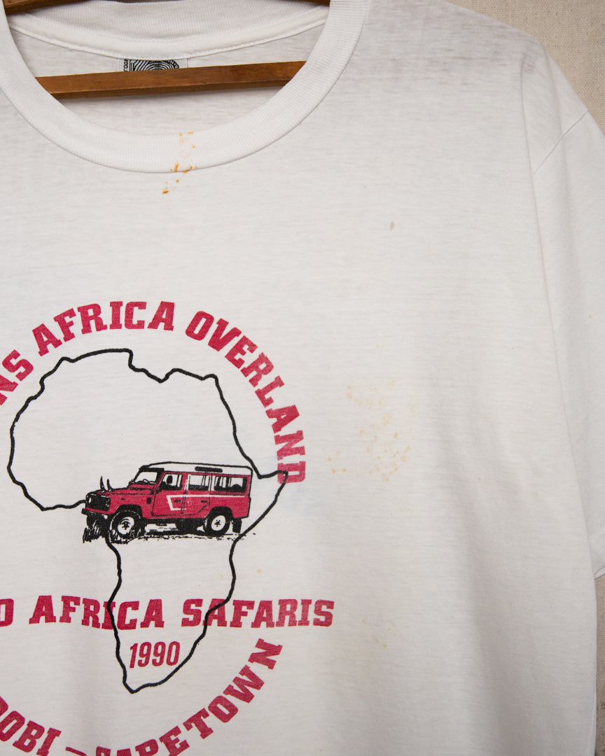 1990S Well Worn Overland Safari Tee - L