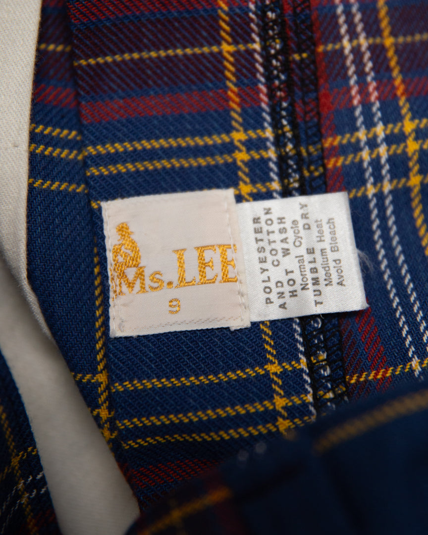 1970S Ms Lee Plaid Shorts - 10