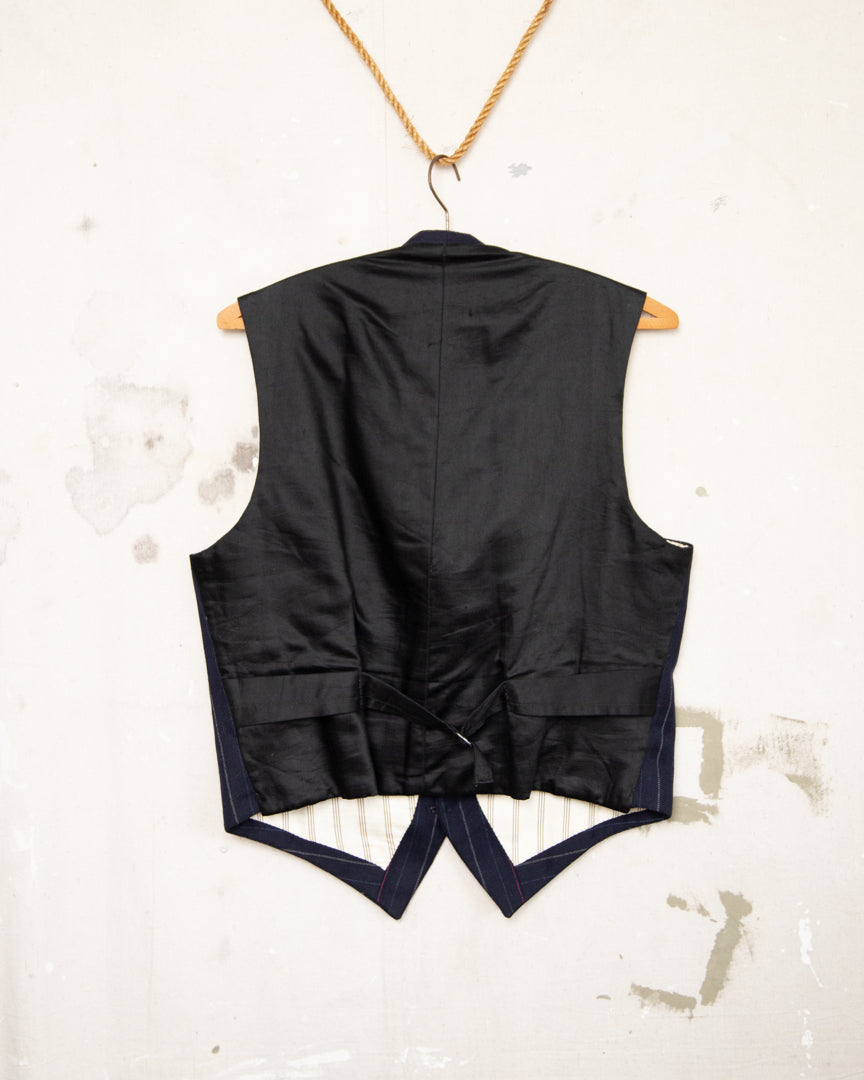 1940S Pinstrpe Vest - M