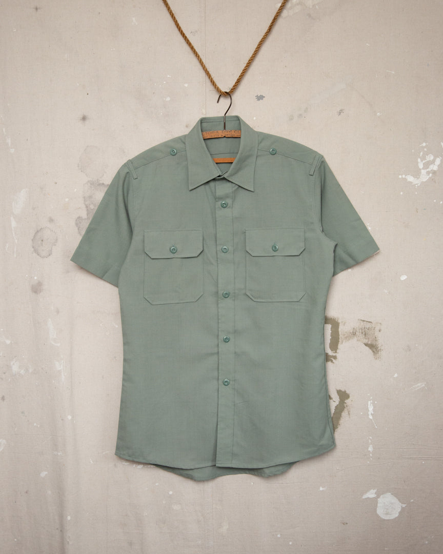Short Sleeve Military Shirt - M
