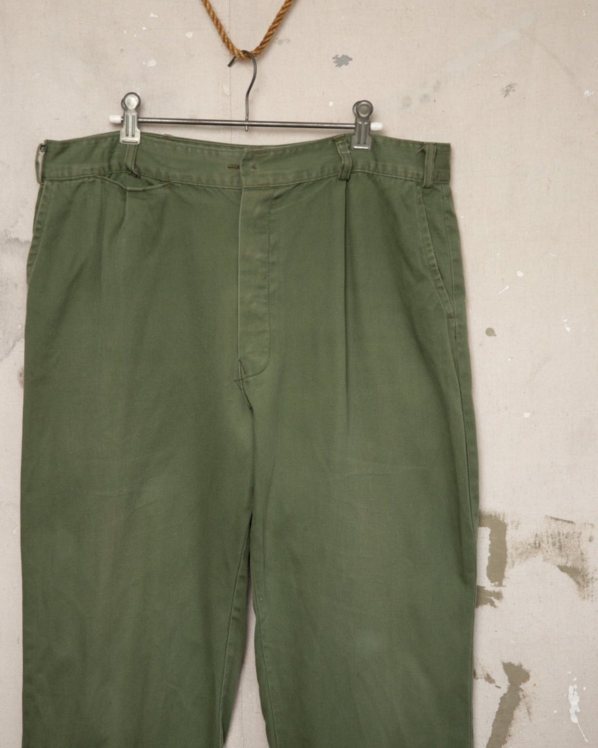 1970S NZ Made Work Trousers - 36