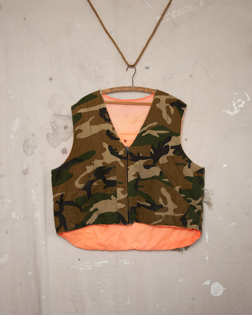1990S/00S Well Worn Reversible Hunting Vest - L-XL
