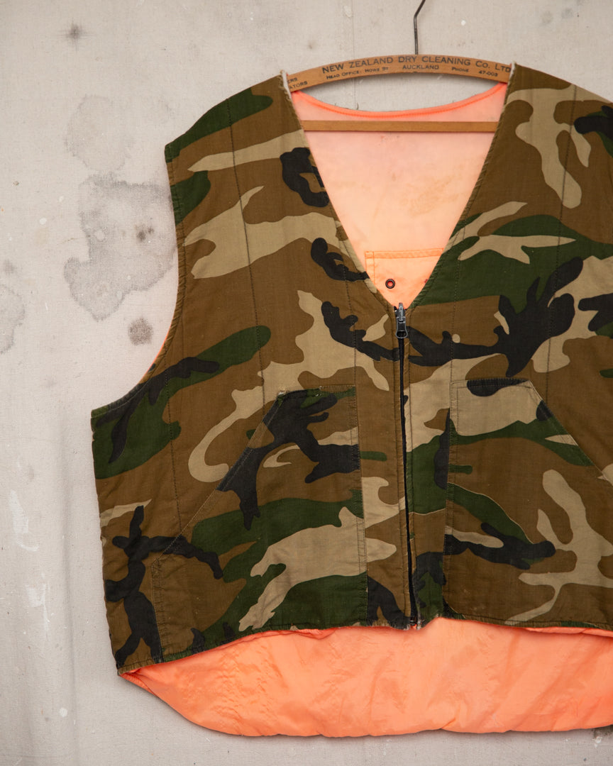 1990S/00S Well Worn Reversible Hunting Vest - L-XL