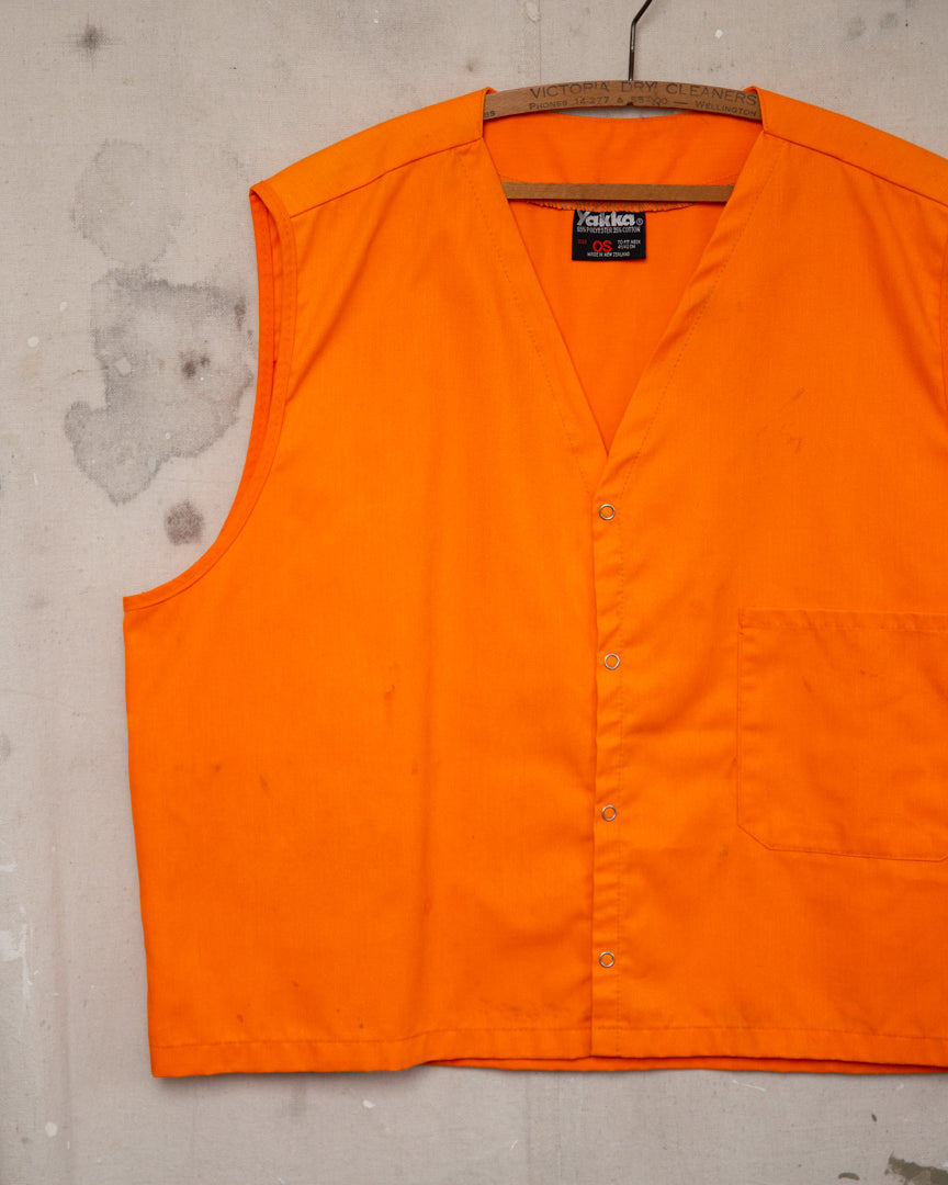 1990S Yakka Well Worn Vest - L