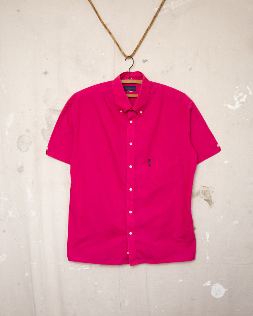 1990S Hot Pink Shirt - L