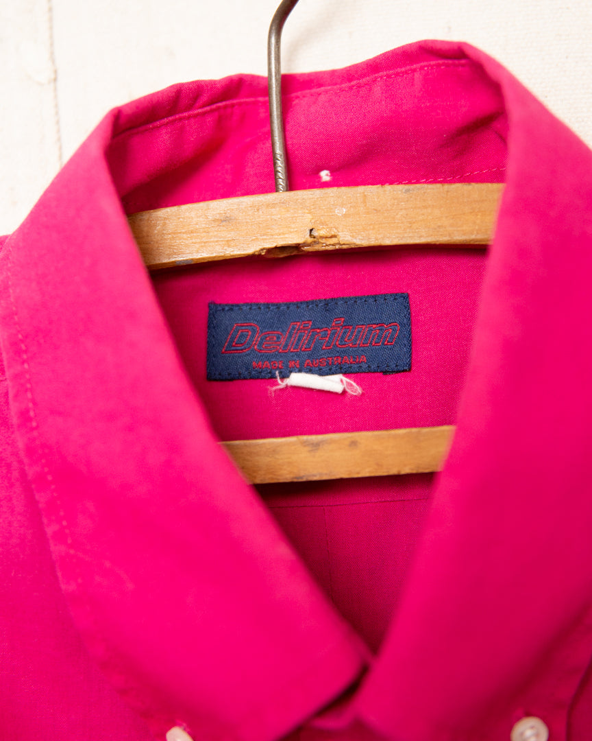 1990S Hot Pink Shirt - L