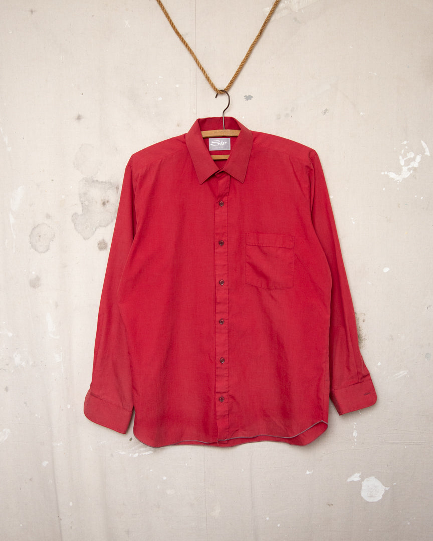 1980S Sir Long Sleeve Shirt - M/L