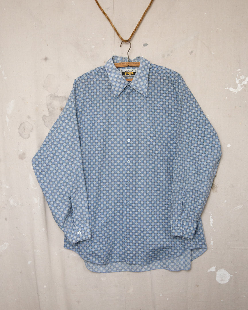 1970S Whitmont Patterned Shirt - L