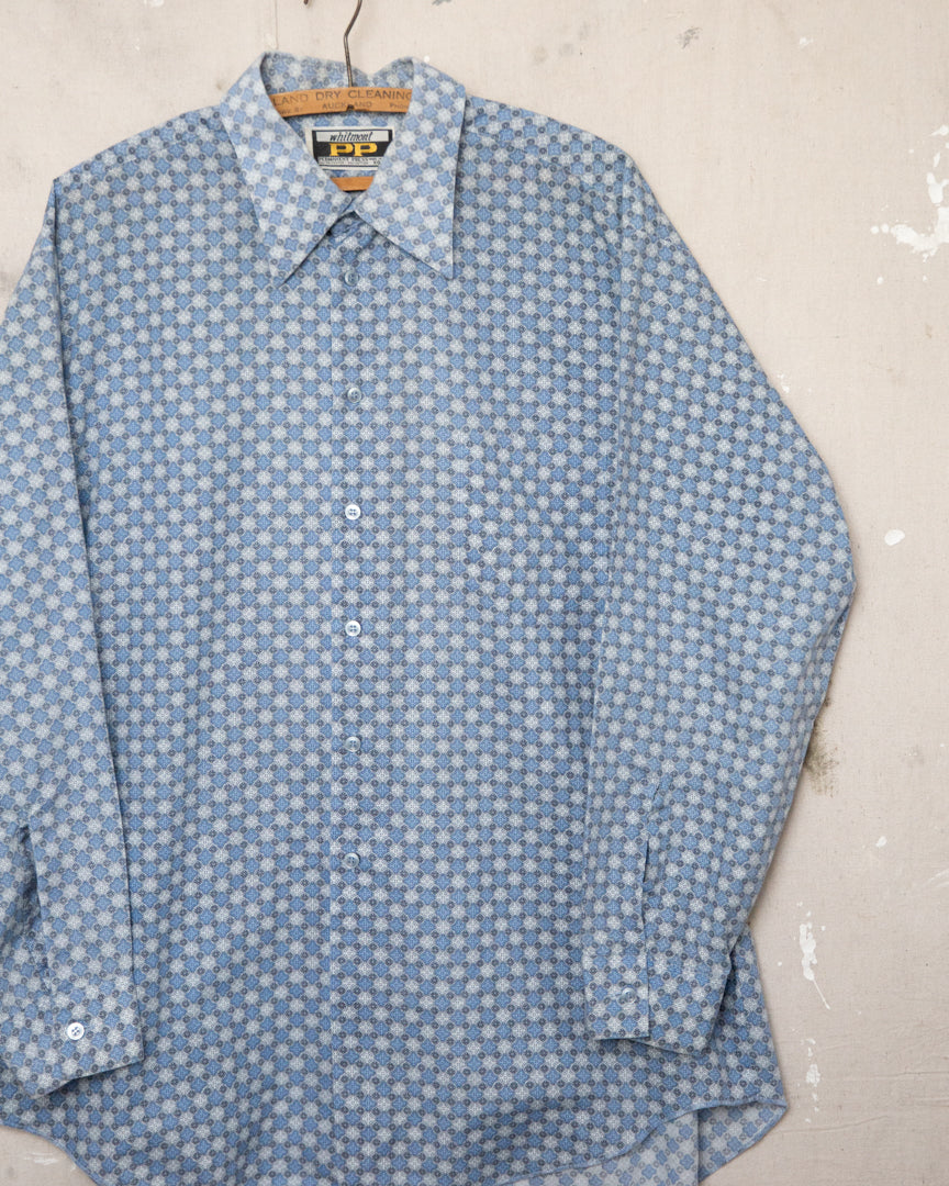 1970S Whitmont Patterned Shirt - L