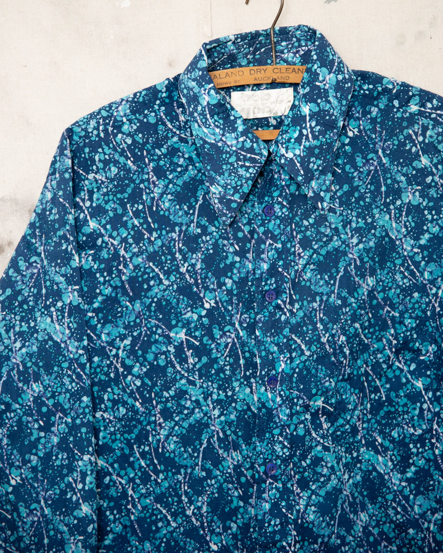 1970S Whitmont Hobnob Patterned Shirt - M