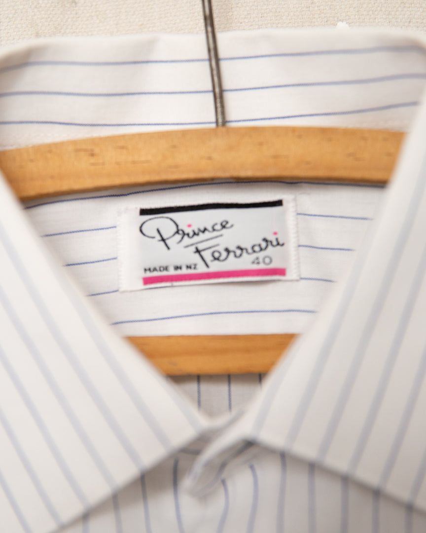 1980S Striped Short Sleeve - M