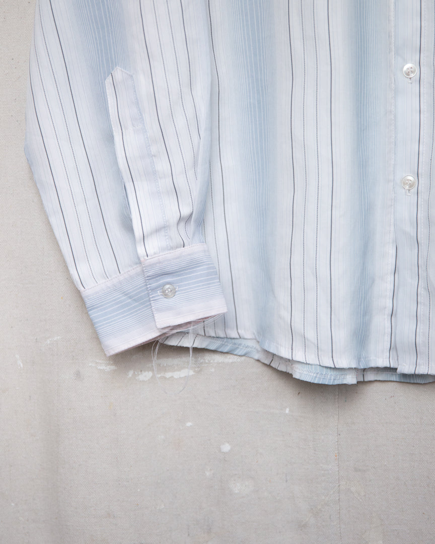 1990S Well Worn Striped Long Sleeve - XL