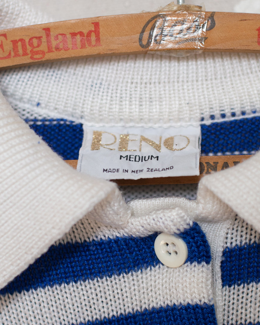1970S Knit Polo - M