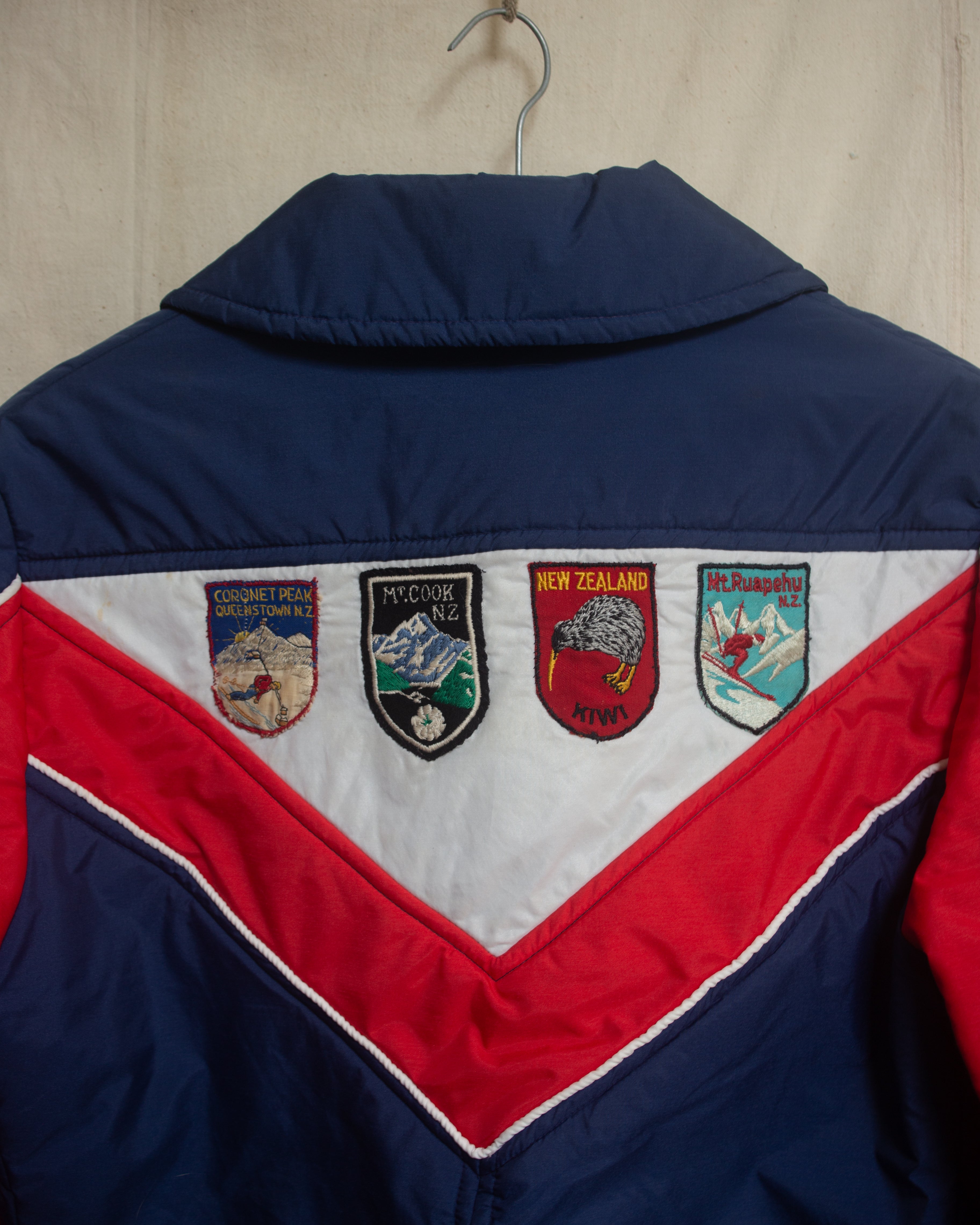 1970S Patched Ski Jacket Size M
