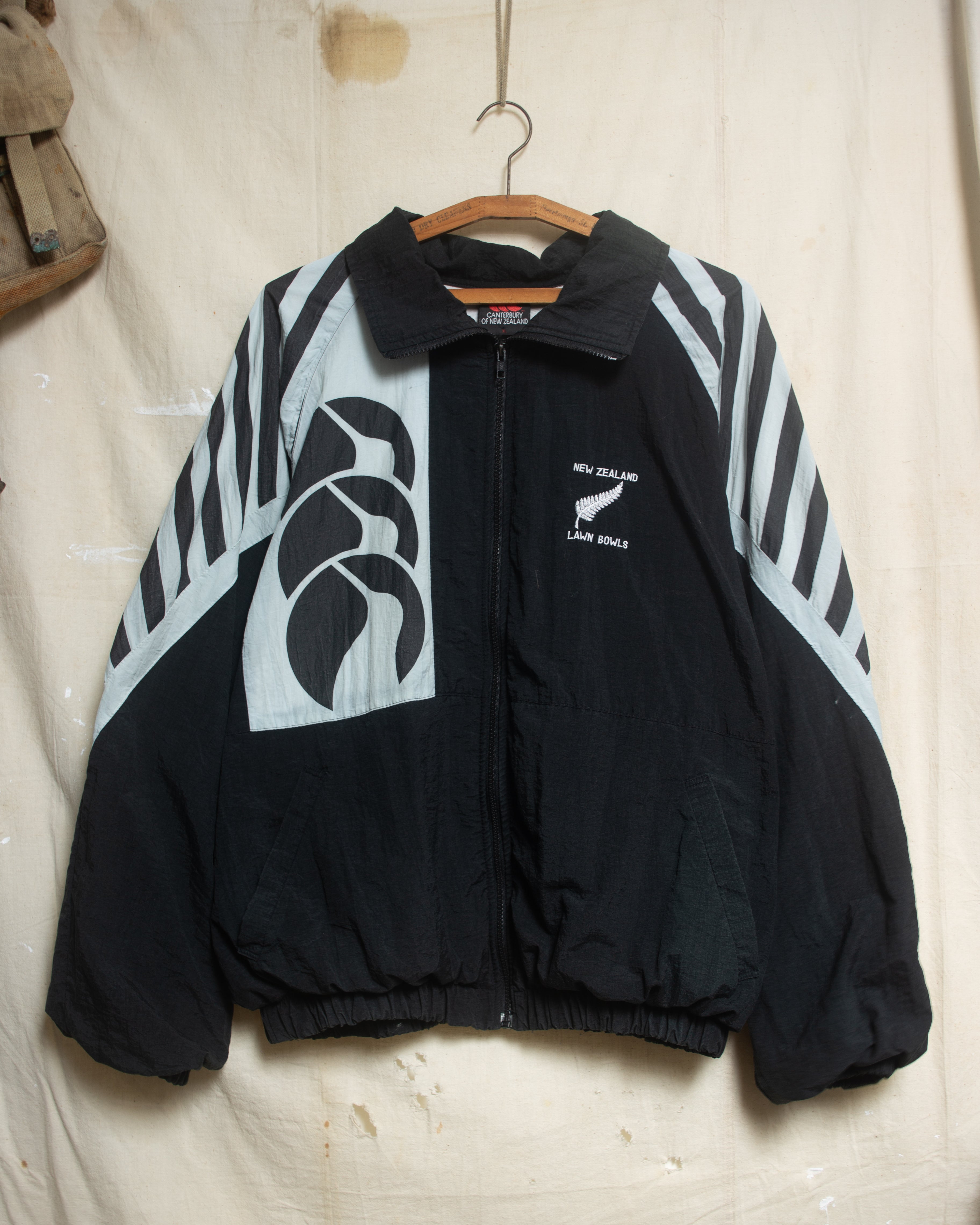 1990S Canterbury NZ Lawn Bowls Team Jacket Size XL