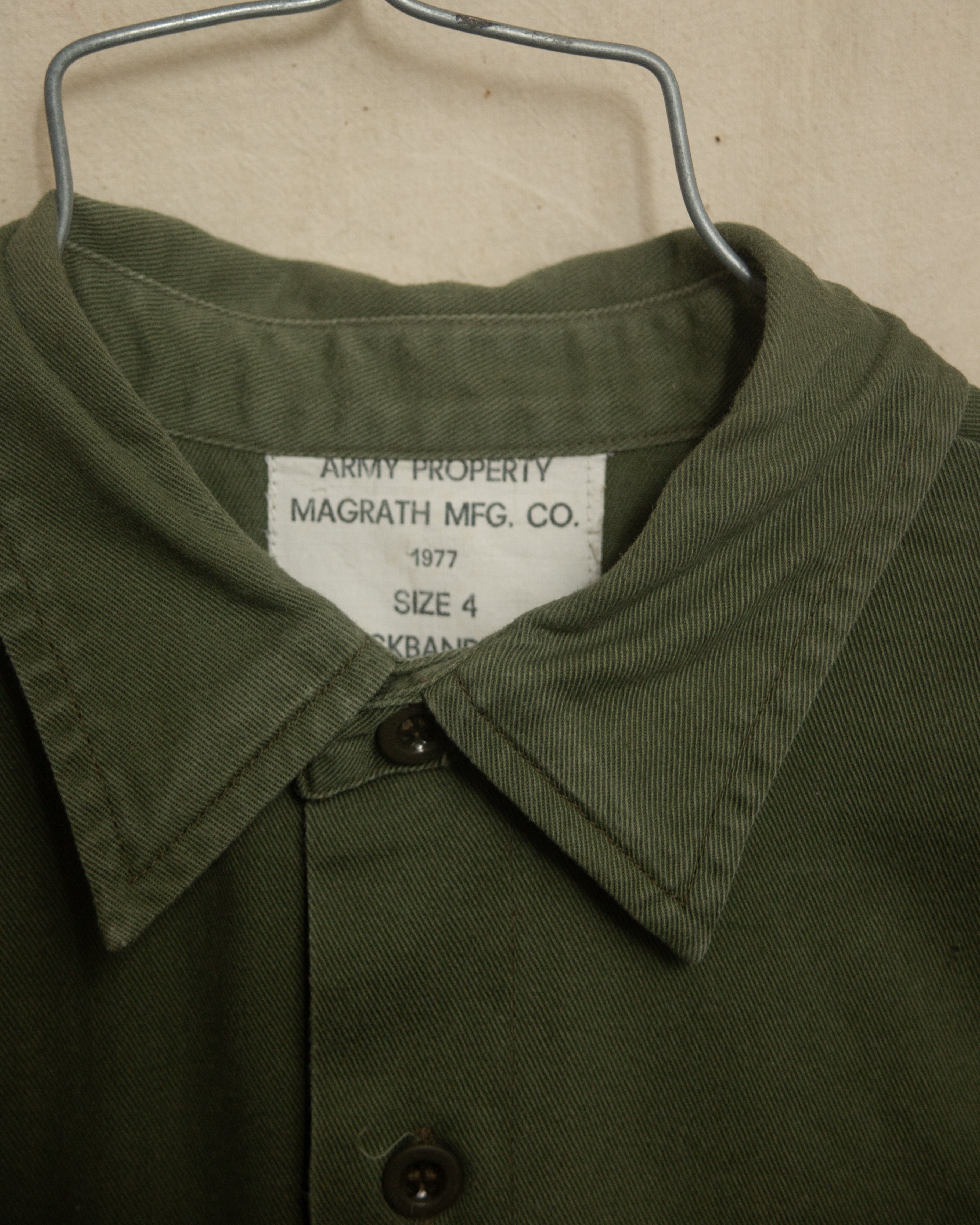 1977 NZ Army Field Shirt Size M/L