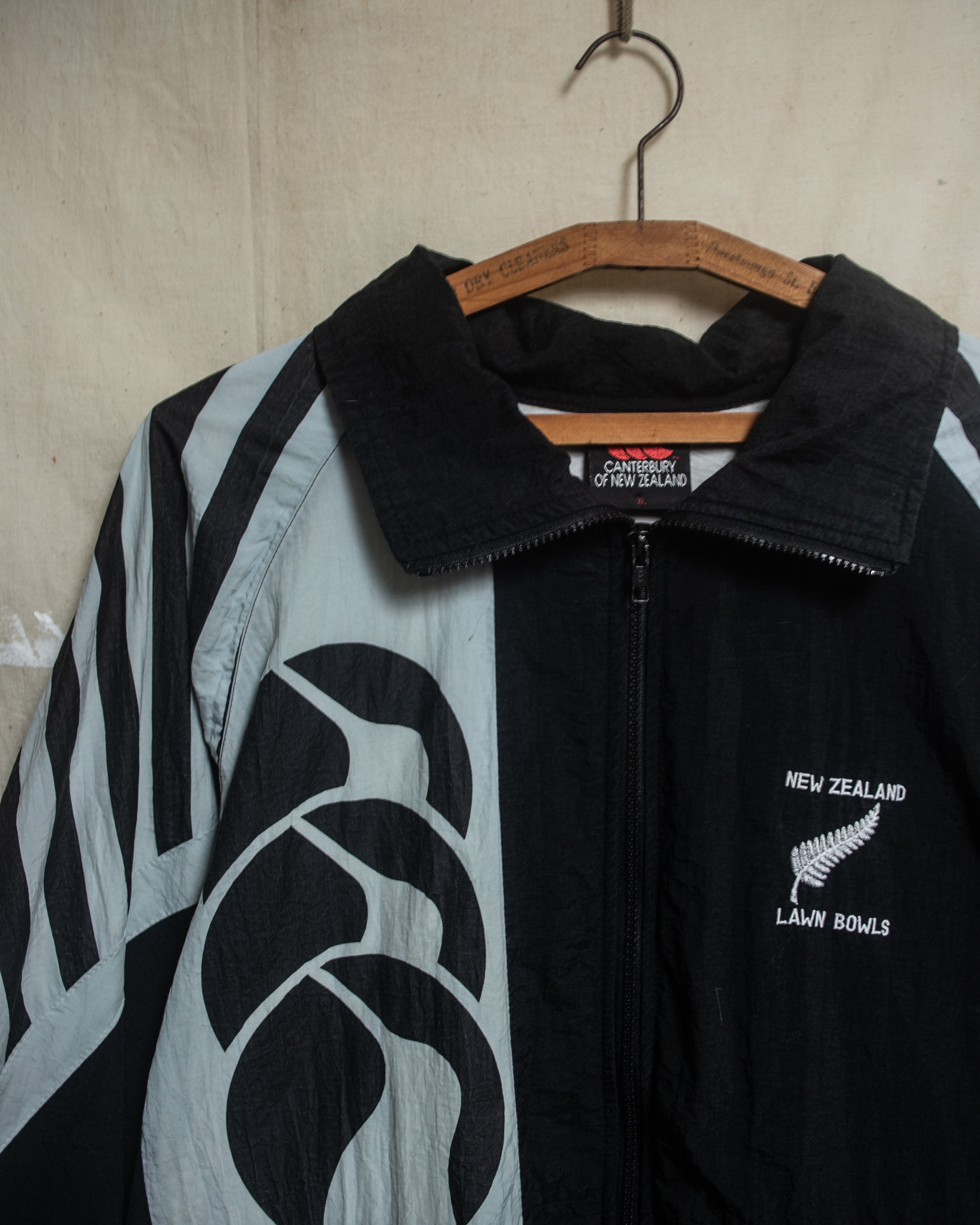 1990S Canterbury NZ Lawn Bowls Team Jacket Size XL
