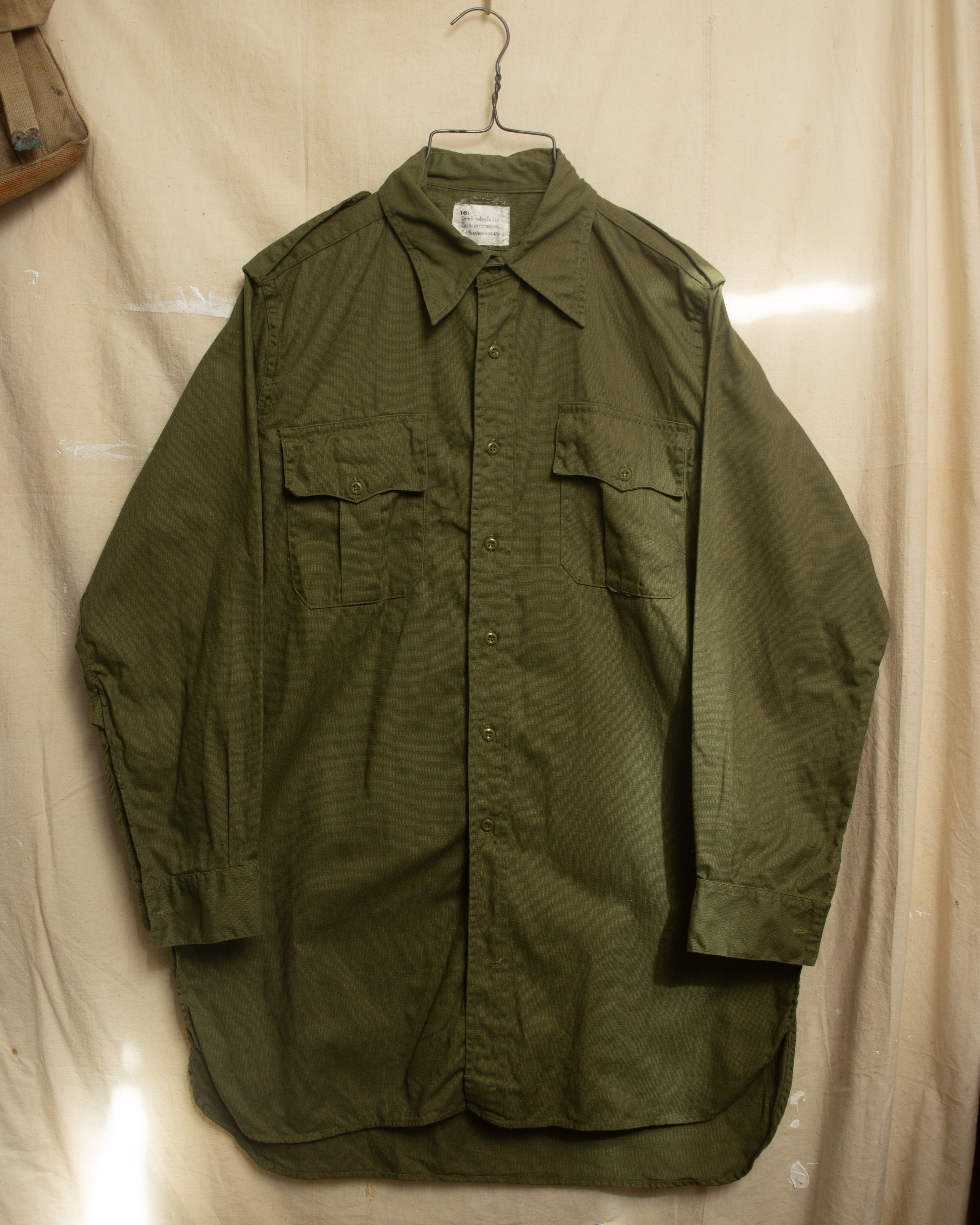1960S/70S Military Field Shirt Size 16 1/2