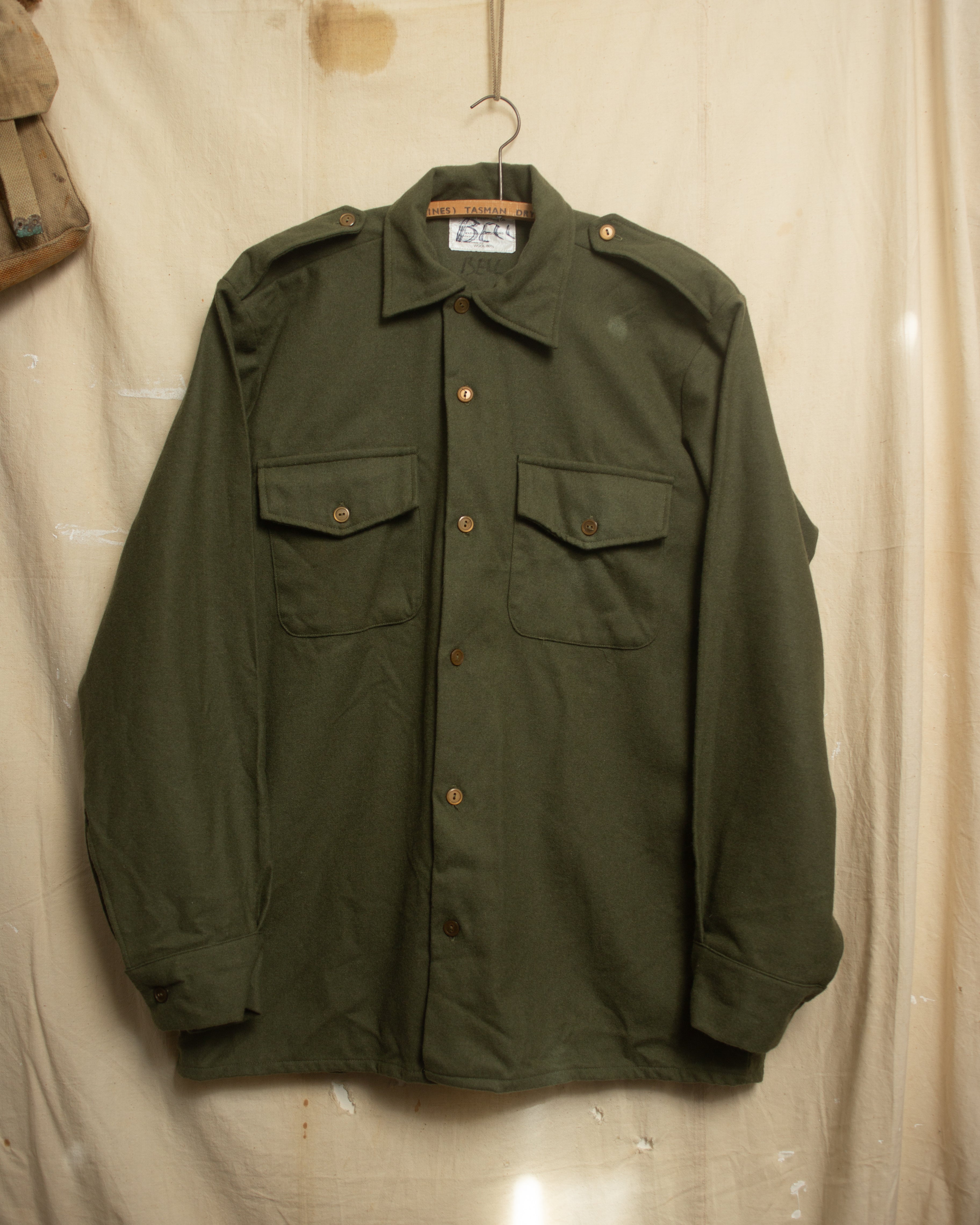 1980S NZ Army Wool Feild Shirt