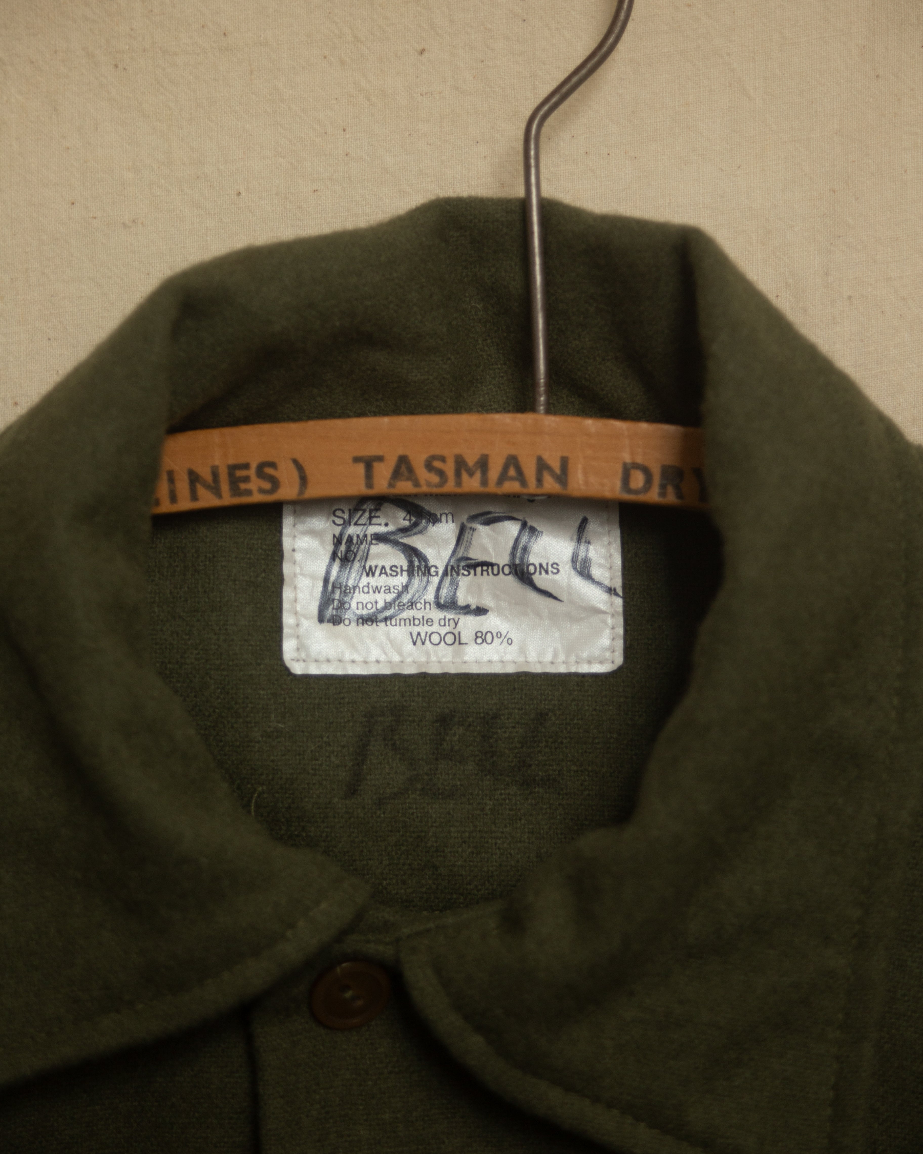 1980S NZ Army Wool Feild Shirt