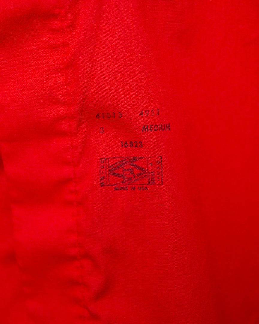 1970S Lion Of Troy Ruffle Shirt - M