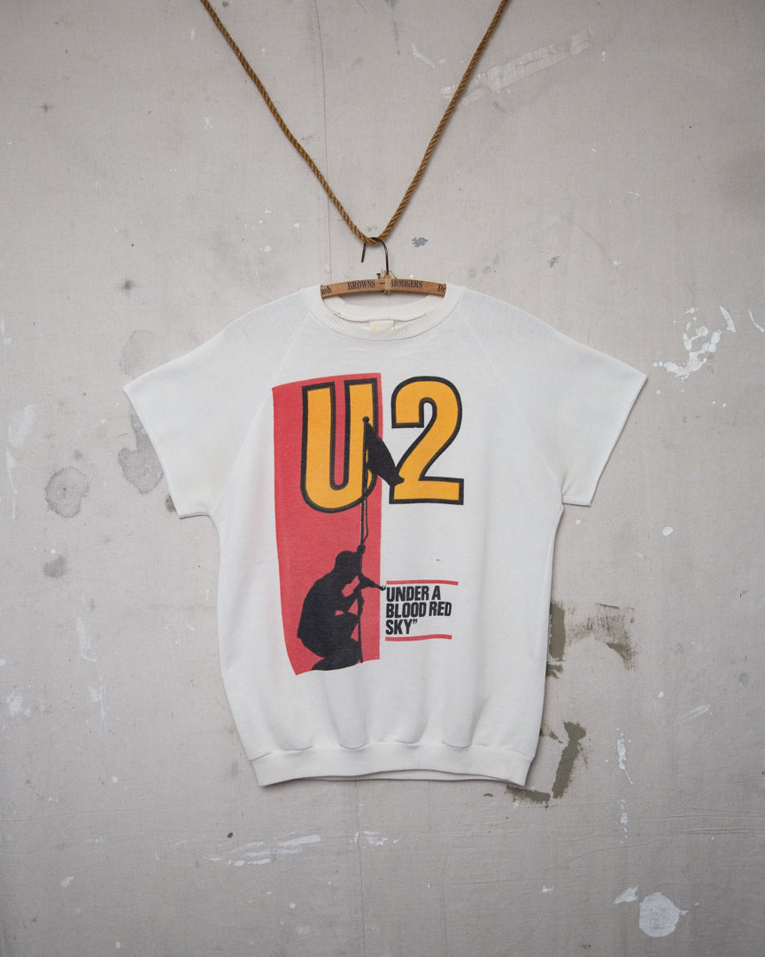 1980S U2 Under A Blood Red Sky Top - M/L