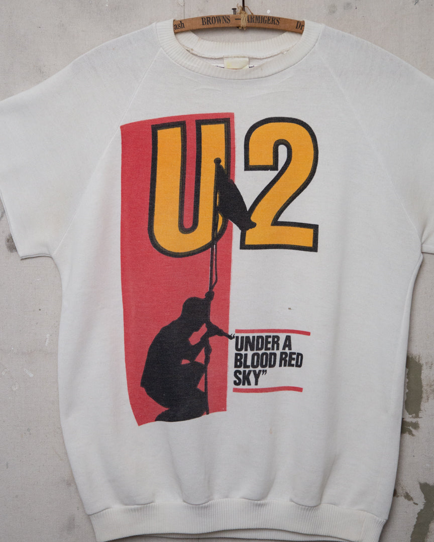 1980S U2 Under A Blood Red Sky Top - M/L