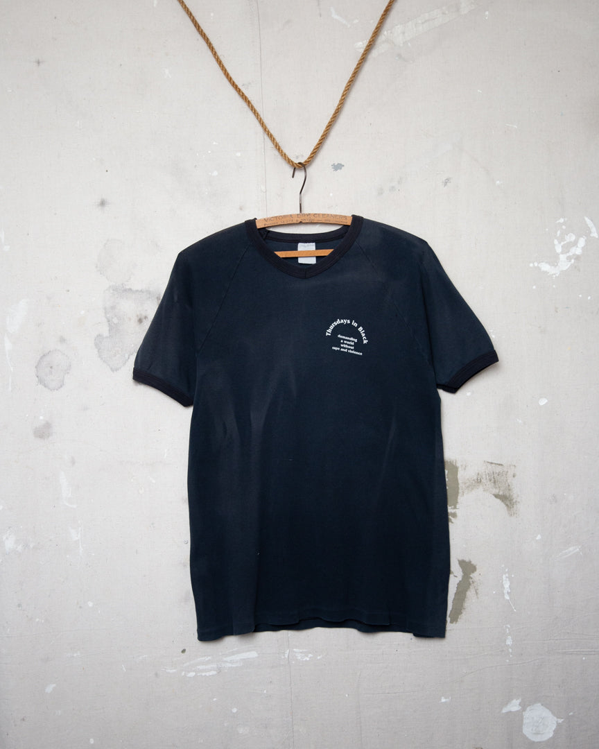 1980S Wear Black On Thursdays Tee - M