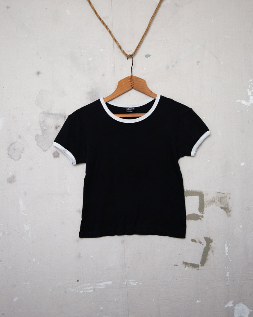 1990S NZ Made Glassons Baby Tee - 8-12