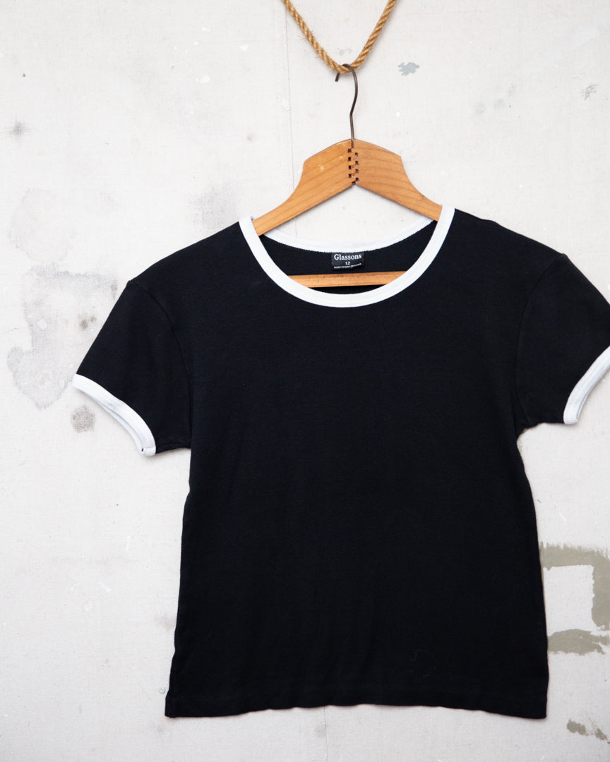 1990S NZ Made Glassons Baby Tee - 8-12