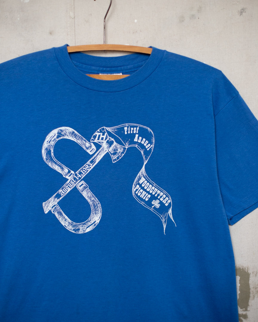 1980S Woodcutters Picnic Tee - M