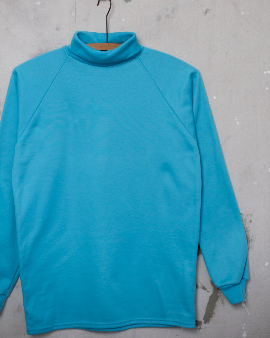 1980S Tree Turtleneck Sweater - S