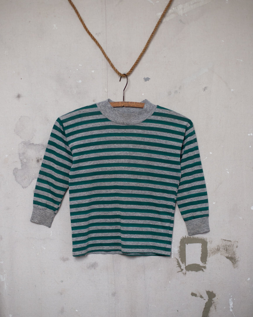 1980/90s "Way Cool" Stripy Baby Tee - XXS
