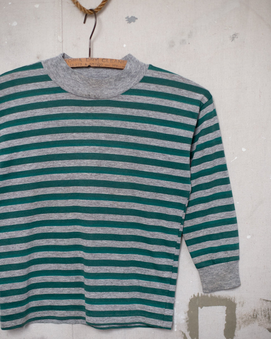 1980/90s "Way Cool" Stripy Baby Tee - XXS